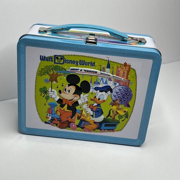 2021 Walt Disney World 50thAnniversary Vault Collection MickeyMetal Lunch Box - Picture 1 of 9